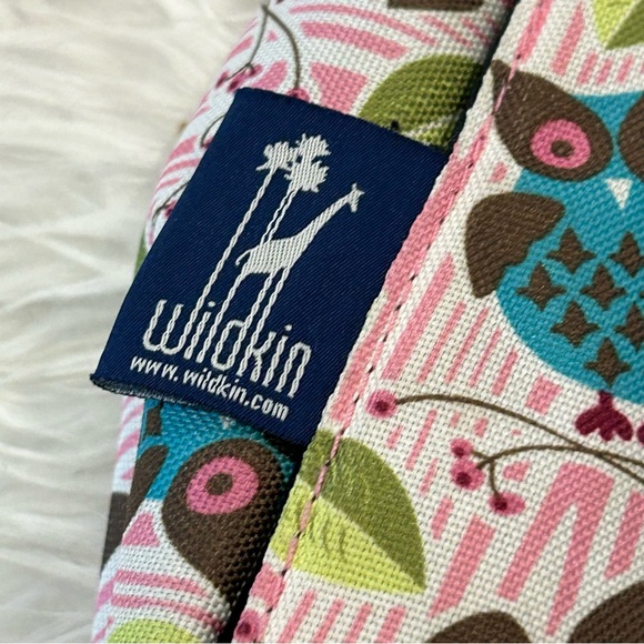Wildkin Whimsical Owl Messenger Bag Tote Flap Close 5 Pockets Adjustable Strap - Picture 2 of 10